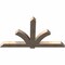 Ekena Millwork Redmond Smooth Timber Gable Bracket, Douglas Fir, 72"W x 42"H x 3 1/2"D x 5 1/2"F, 14/12 Pitch GBW072X42X0406RED00SDF - alternate 2